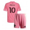 Inter Miami Lionel Messi #10 Hemmakläder Barn 2025-26 Kortärmad (+ Korta byxor)